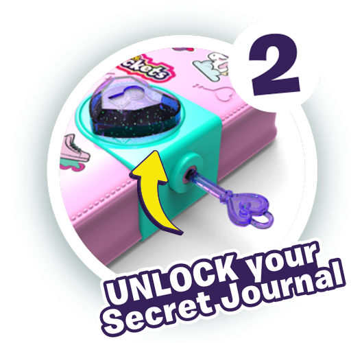 FunLockets unlock journal Step 2